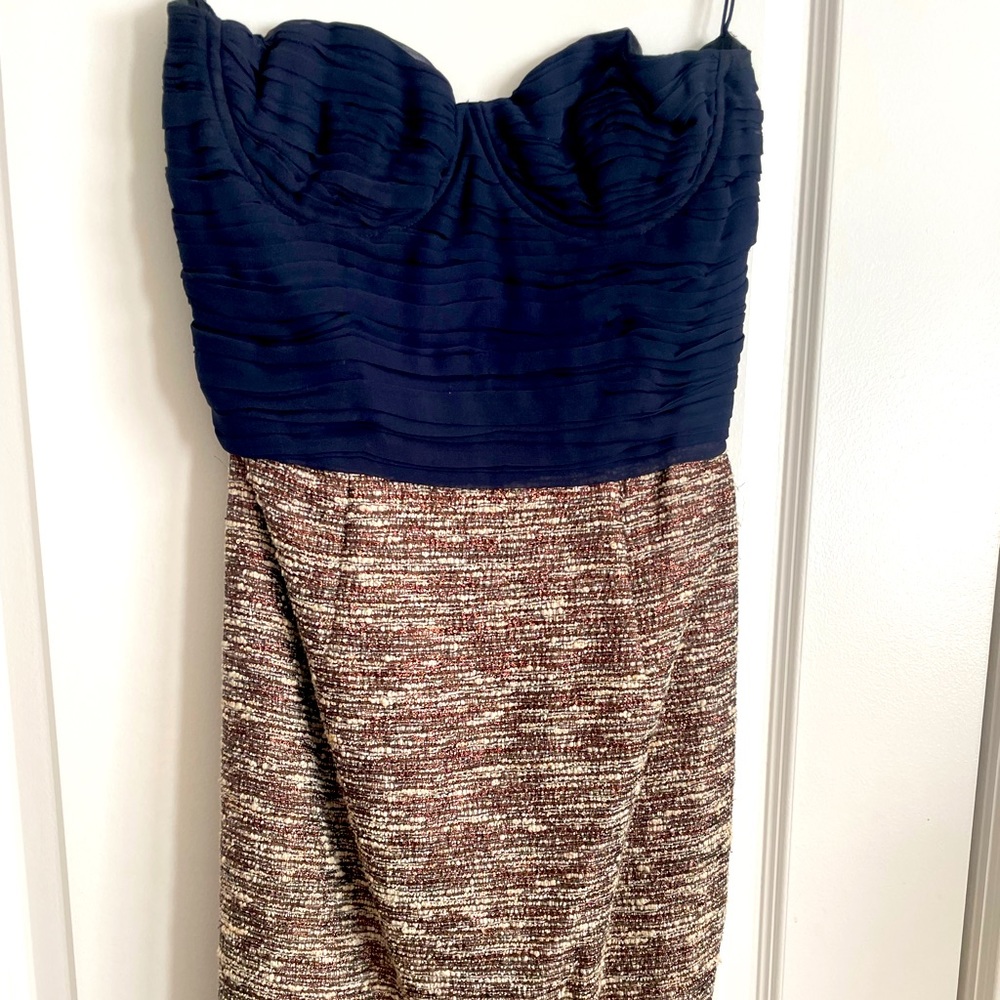 Alice + Olivia strapless bustier dress
